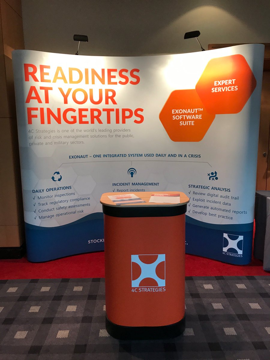 4C_Strategies's tweet image. All set for #airport2017 in #Vienna, with live demos of our #Exonaut readiness software for the aviation community at Stand 15. @IntAirport