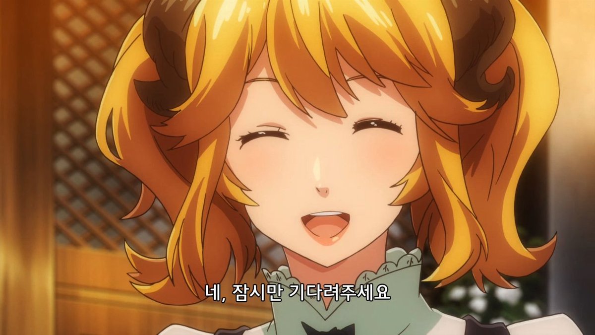 [애니플러스 9/12 23:00 방송『이세계 식당』11화 "카르파초 / 카레빵"] - 맛있는 요리 x 아렛타의 미소 x 쿠로의 미모 = 오늘도 네코야 식당은 성공적!تر...