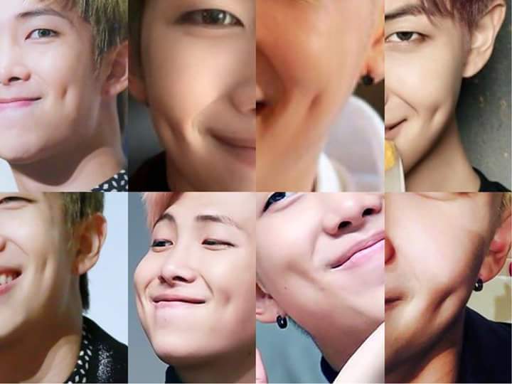 BTS___ARMYS's tweet photo. a compilation of namjoon's adorable dimples to brighten up ur day...#HappyNamjoonDay https://t.co/HnkUu2xmU6