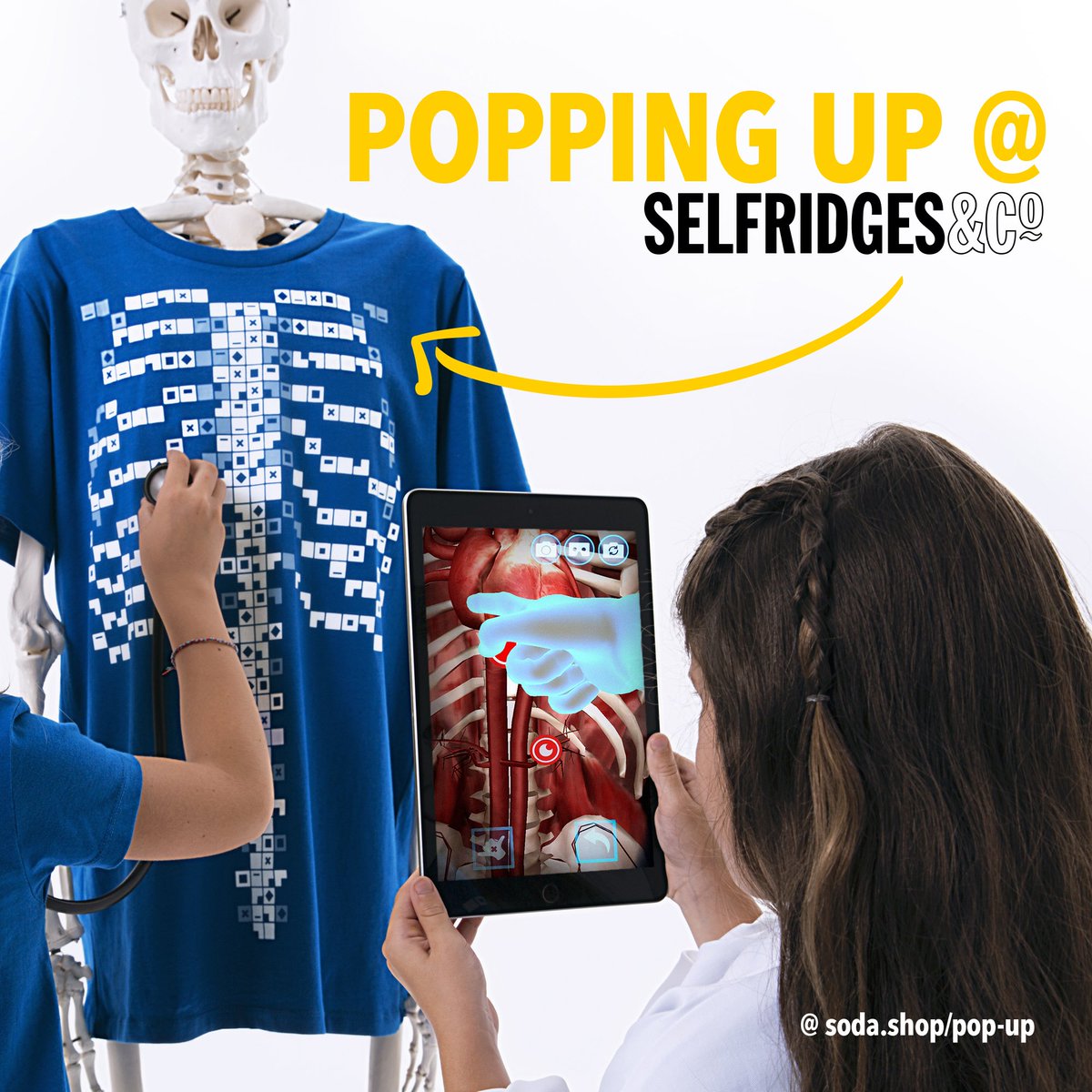 Yeah the Virtuali-tee has gone from a <a href="/kickstarter/">Kickstarter</a> to a product on the shelves of <a href="/Selfridges/">Selfridges</a> Super exciting! via  x.com/curiscope/stat…