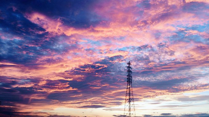 夕焼け空のtwitterイラスト検索結果