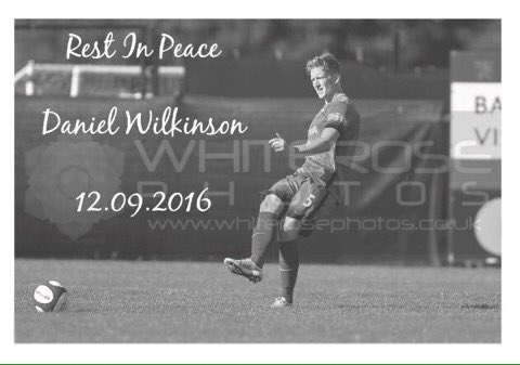 All @SLAquaFC are thinking of Daniel Wilkinsons family and loved ones as today marks the anniversary of that tragic day when we lost Dan 💔