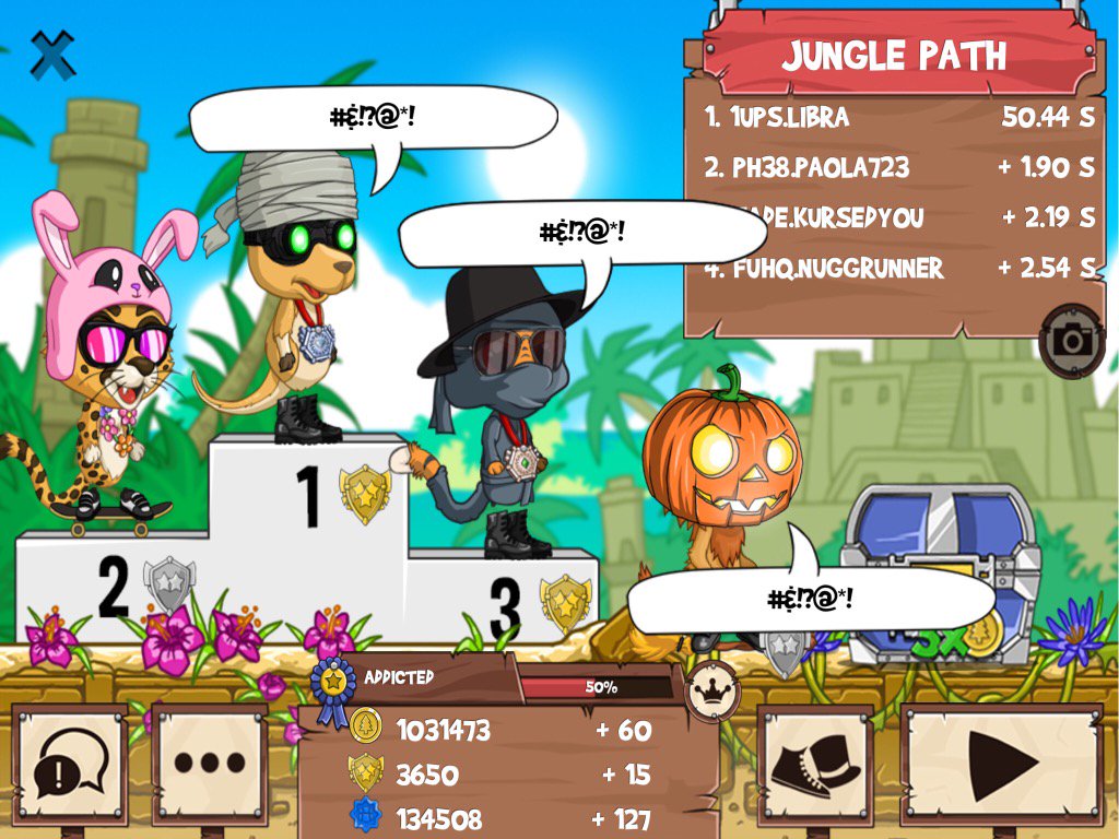 LibraaaaaFR2's tweet image. All those guys just got washed #funrun2 #paola723 #KurSedYou #NuggRunner