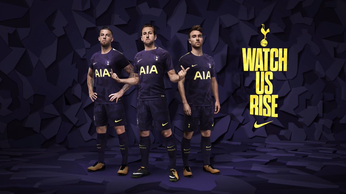 Tottenham Hotspur on X: Our new @NikeUK kits for 2017/18, as