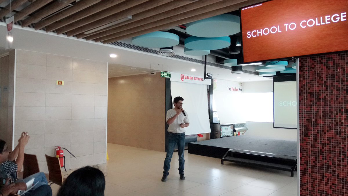 Excited to have <a href="/pawanfilms/">Pawan Kumar</a> at #SGGSC today as a part of the #TechDay