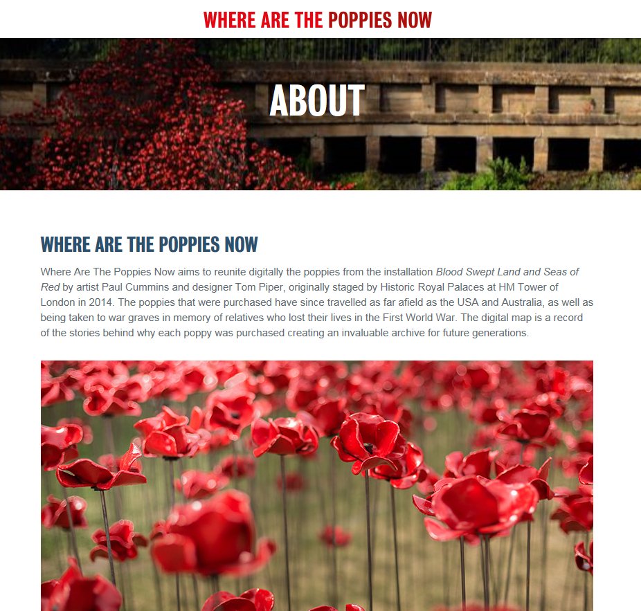 Poppy gekocht van installatie 'Blood Swept Land and Seas of Red'? Meld deze aan op 'Where are the poppies now?' ow.ly/t1KK30f3Y3D