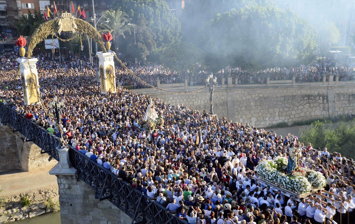 Ballesta_Murcia's tweet image. #Romería #Murcia #Fuensanta #Peligros #Gracias
