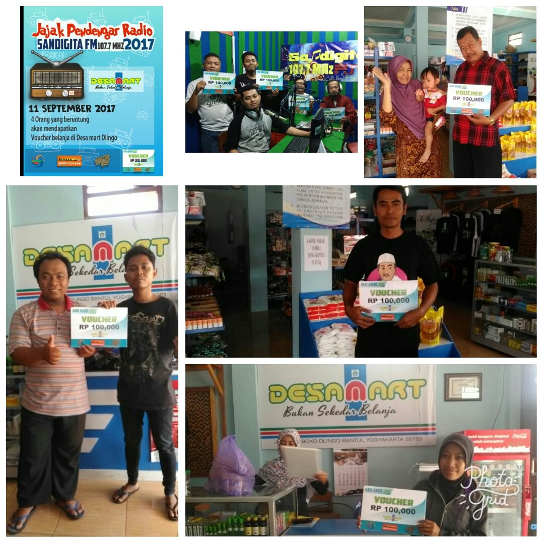 Merayakan #hariradionasional 2017 |  Sinergi #RadioKomunitas dan #BUMDesa DesaMart | <a href="/SandigitaFm/">Radio Sandigita Fm</a> <a href="/patukintegrasi/">Patuk Terintegrasi</a>