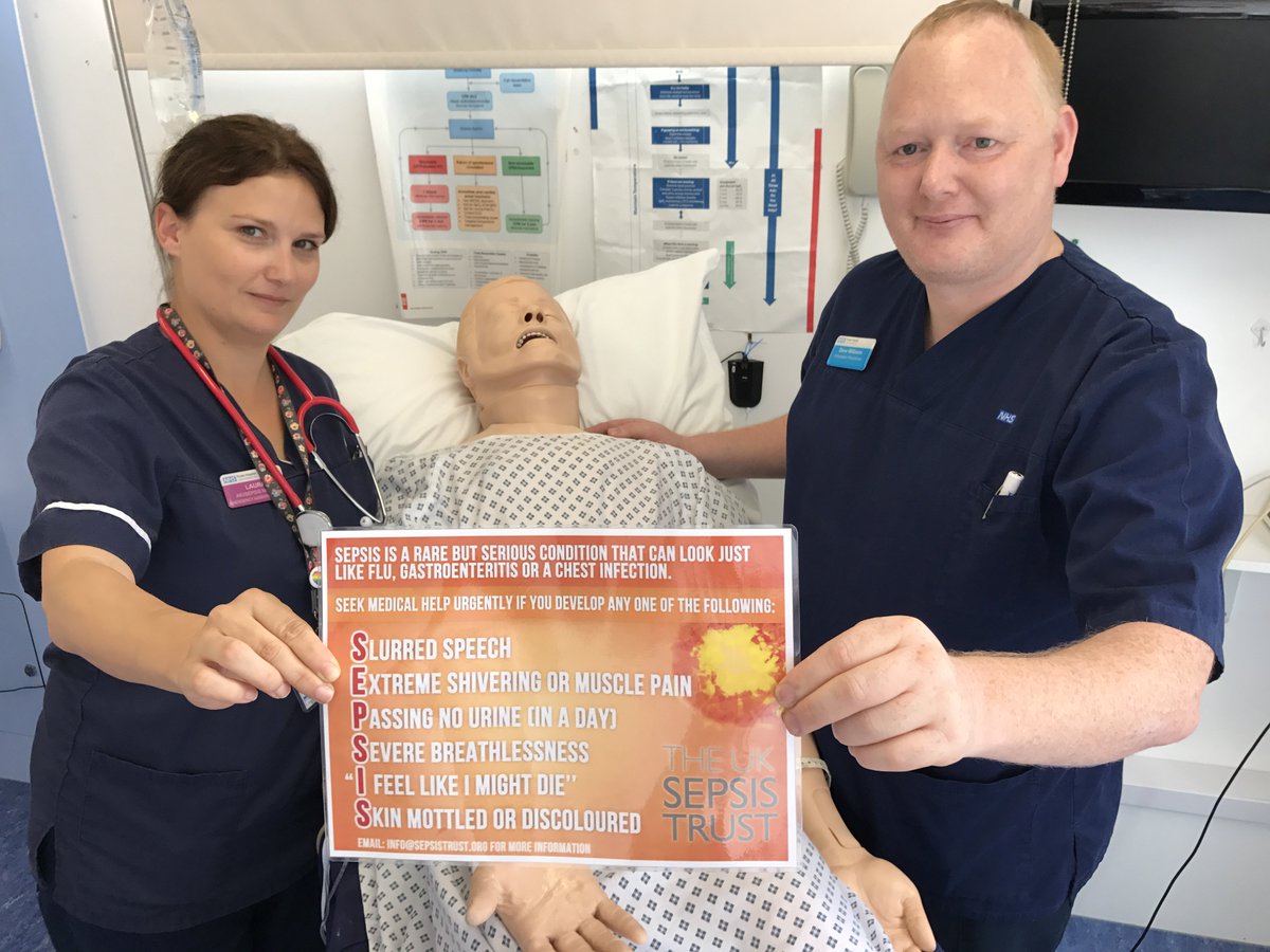 Tomorrow is World Sepsis Day - find out how we use manikins to help fight this life-threatening condition in the dome from 8am-4pm