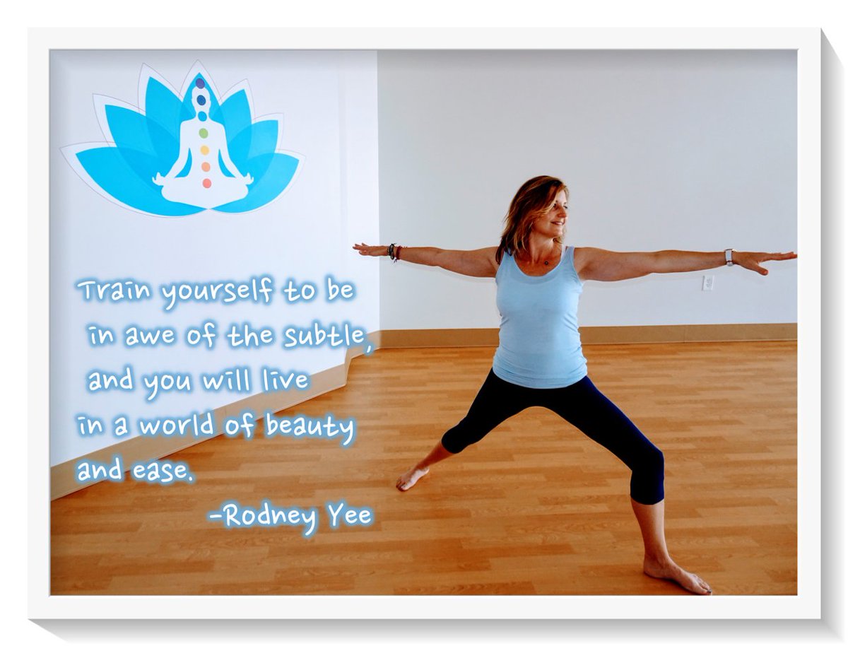 YogaPodWoodland's tweet photo. "#Train yourself to be in awe of the subtle, and you will live in a world of #beauty and #ease."
#RodneyYee #Yogapod #picoftheday #feelgood https://t.co/woCUY6mg41