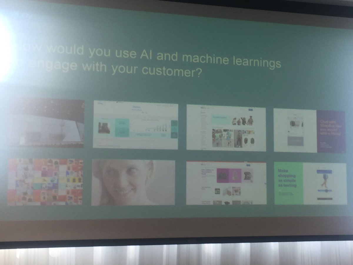 mrskishere's tweet photo. How @eBay Marketing are using #AI and #MachineLearning to engage and assist customers #NimbusIGNITE https://t.co/X60lUFRsDt