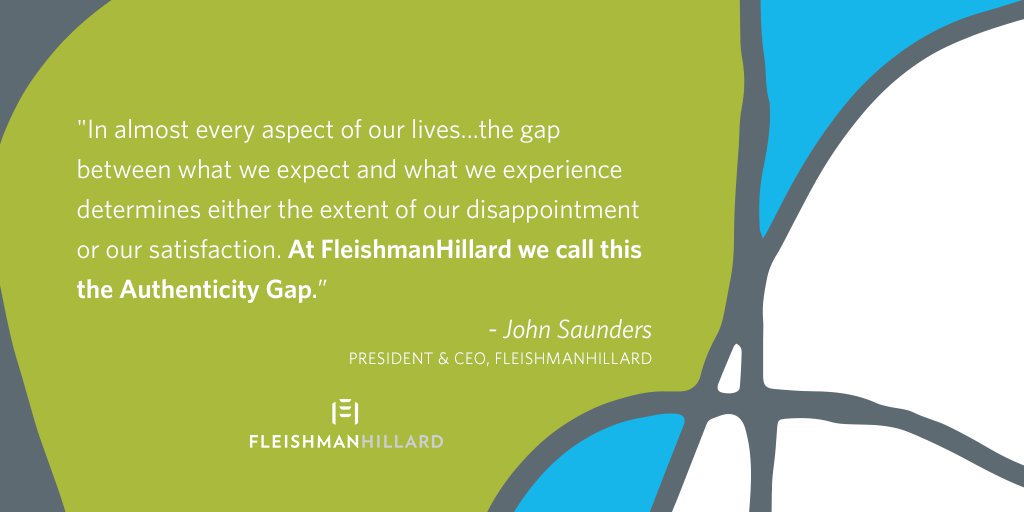 In an increasingly uncertain world, consumers expect more from brands. See why in our latest Authenticity Gap study: fh.pr/i0