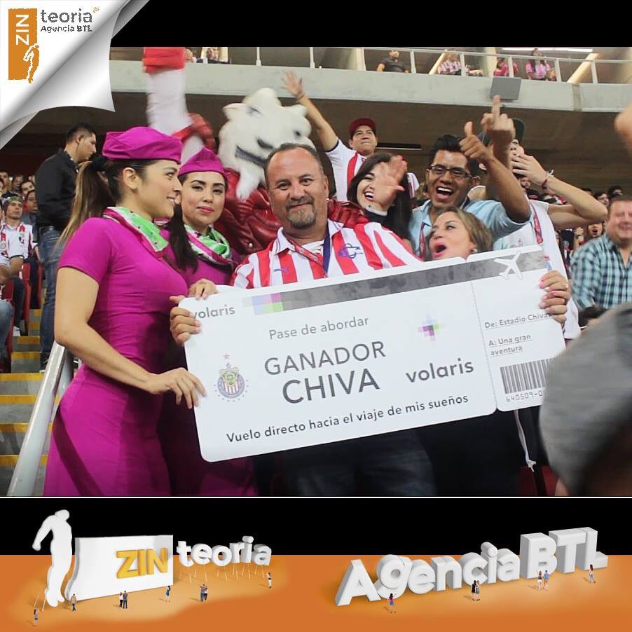 ZinteoriaBTL's tweet photo. Activación para @viajaVolaris ✈️ en el @EstadioOmnilife ⚽️
#Edecania #Gio #Animación
#Marketing #BTL https://t.co/vCE4mJIIk8