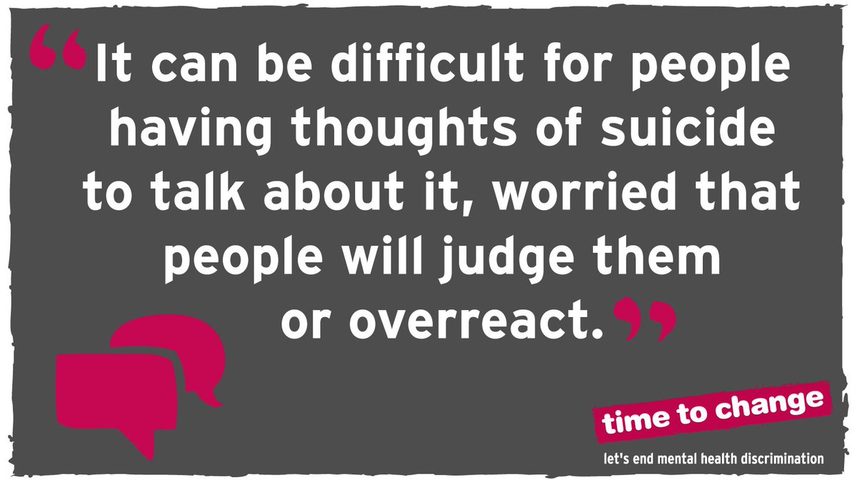 TimetoChange's tweet photo. World Suicide Prevention Day is over, but we still need to talk about it. Here are some great tips on how to do it: https://t.co/fO9CpMtHX7 https://t.co/2hna7J71Cj