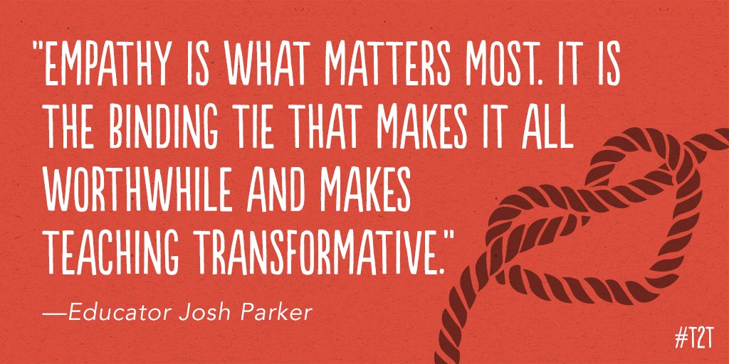 teacher2teacher's tweet photo. Caring builds connection. #WhyITeach, via T @MDTOY2012 https://t.co/Vm3SNi8nED