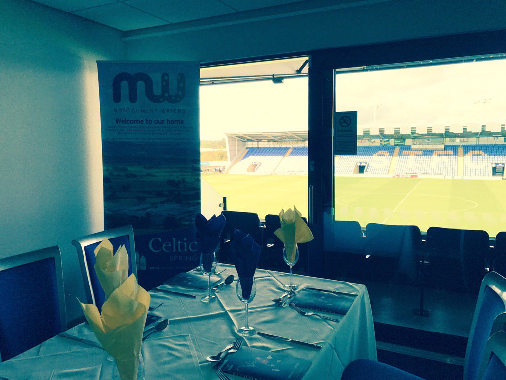 STFCcommercial's tweet image. The sun is shining @MontgomWaters Meadow,  we look forward to welcoming them tonight as @shrewsweb 's match sponsors