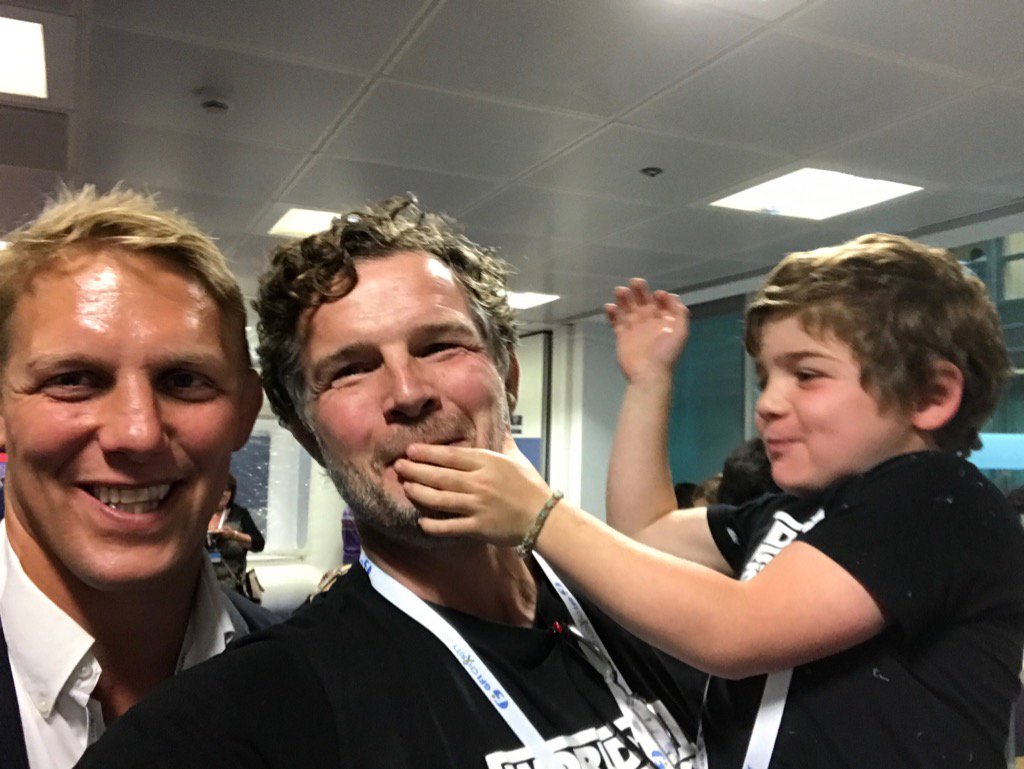 World's hardest man <a href="/LewisMoody7/">Lewis Moody</a> meets Felix  #worldsstrongestboy <a href="/BGCCharityDay/">BGC Charity Day</a> in support of <a href="/DuchenneUK/">Duchenne UK</a>