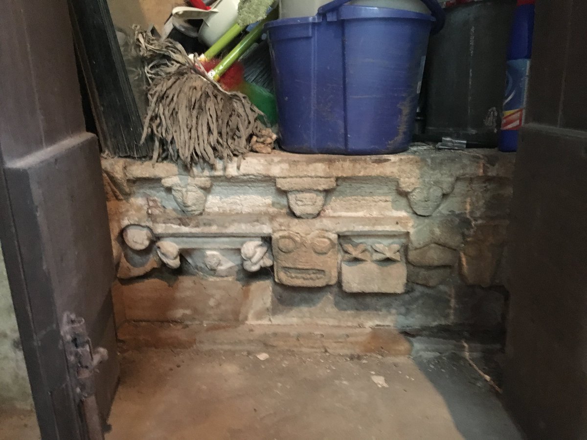 In a church broom cupboard in deepest Lincolnshire....