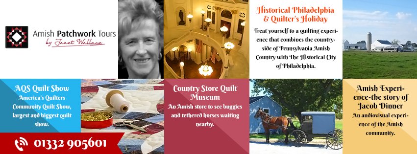 PatchworkTours's tweet image. Join me at #Pennsylvania #Amish Country Historical City of #Philadelphia next #March. For more information, visit bit.ly/2h1qWhw