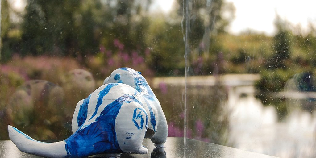 Try a new, fascinating digital experience on the Park! Chat to 3D-printed interactive creatures with your smartphone🤳bit.ly/2jk5KaY