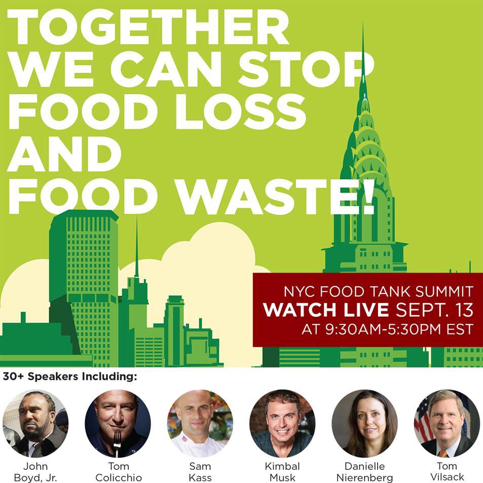 It's tomorrow! 40+ Speakers. Whose watching the free live stream? FoodTank.com / #FoodTank starting at 9:30EST.