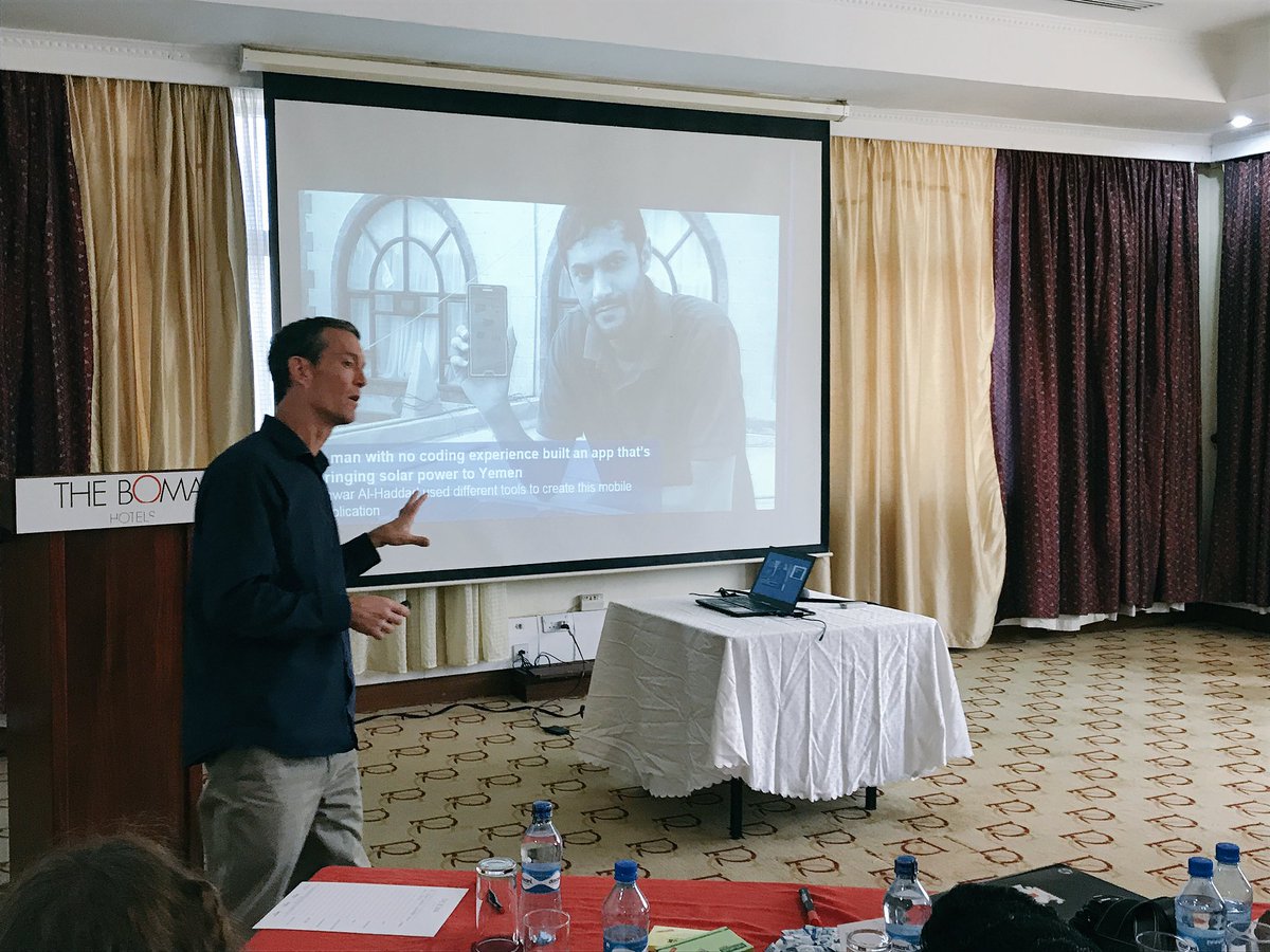 CarlosAlvarezIF's tweet photo. @cooper_n_n about to run a #LeadUser exercise with #ifrcgia pioneers on mapping #innovations developed by communities https://t.co/47tsR6VsHI