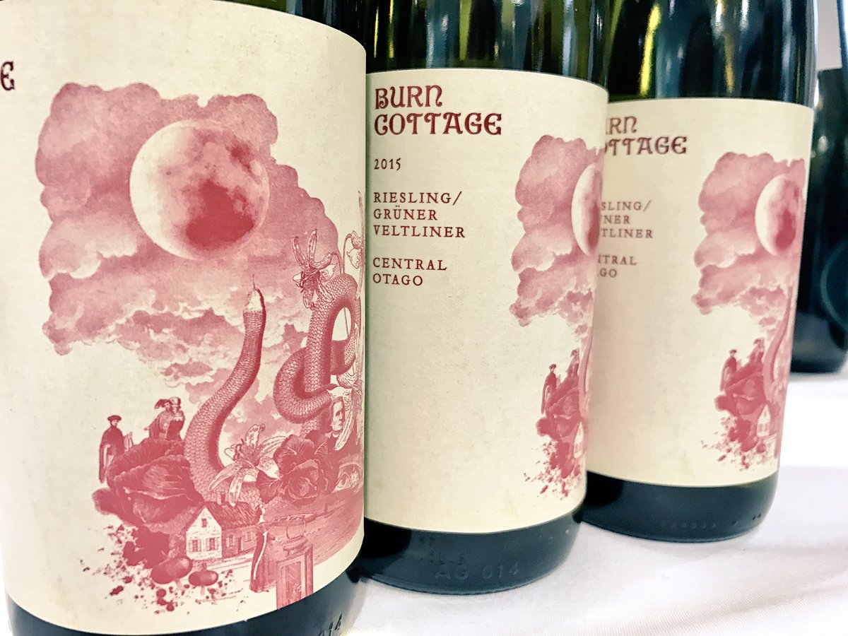 Central Otago Riesling/Gruner blend fr biodynamic maestros <a href="/BurnCottageNZ/">Burn Cottage</a> shows there's more to the region than just Pinot #lwtasting
