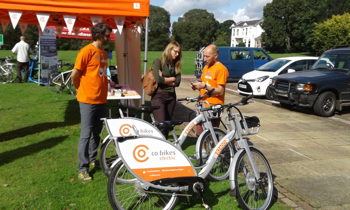 CoBikesElectric's tweet image. We @DevonCC County Hall #Exeter today for #cycleseptember event #CycleToWorkDay @CycleDevon @ExeterCycling @SadPadExeter @ExeCityFutures