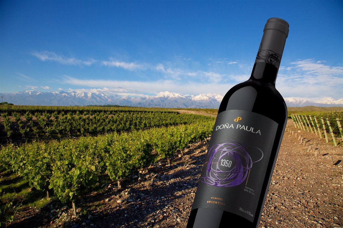 Doña Paula "1350" 2014. Si busca alta calidad a precio accesible, este vino es para Ud. Cabernet Franc y Mallbec en su máxima expresión. 🍷😍