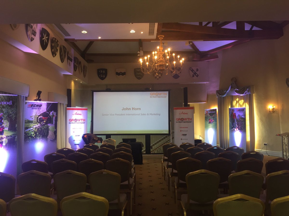 FTaudiovisual's tweet photo. Ariens Company - Growth in Partnership #conference today @ripleycastle #AV https://t.co/4RV9D6rez5