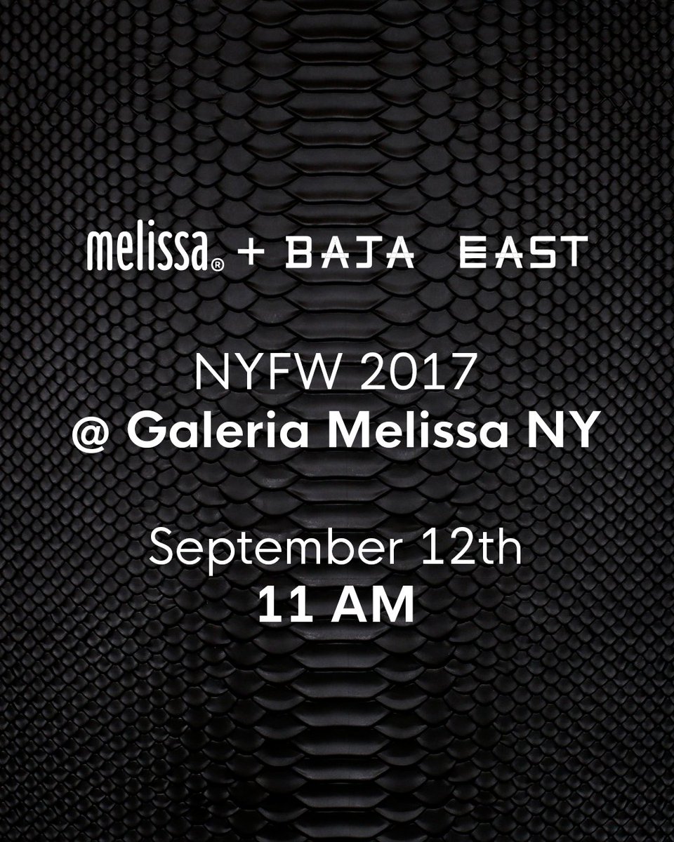 Are you ready, Baja baes? Stay tuned to our live streaming @ melissa.com.br/us