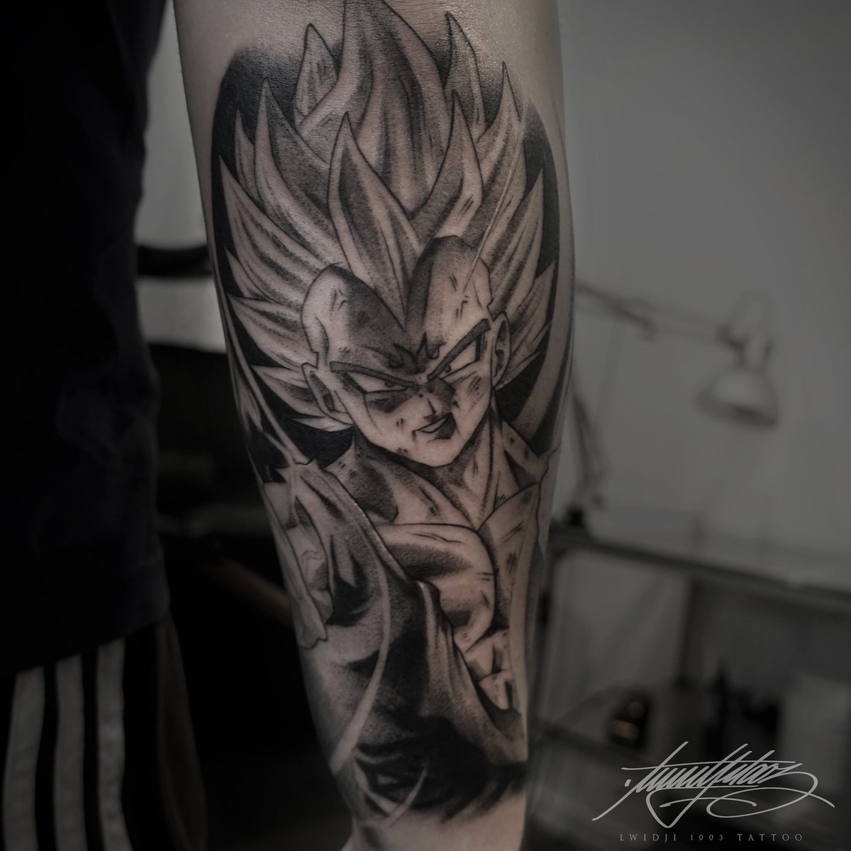 Biarritz Ink On Twitter Majin Vegeta Tattoo Made By