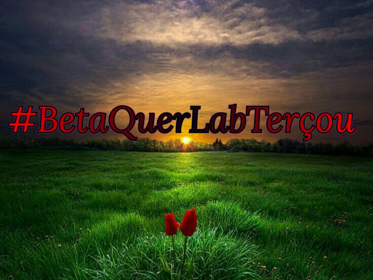 Bom diaaa à todos os #BetaQuerLab.. Que tenhamos uma semana abençoada! #BetaQuerLabTerçou 🙏🙌