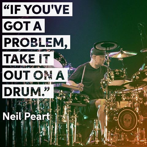 Happy 65th birthday to the one and only Neil Peart! 