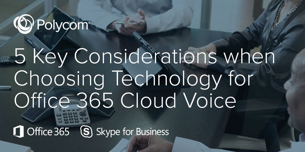 It's time to reevaluate. Here are 5 things to consider when choosing technology to use with #Office365 #CloudVoice bit.ly/2wLHRfy