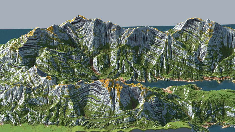 _oakley09_'s tweet photo. Just found out about "colortoterrain" for WP a few weeks ago. Made some mountains to try the script with, love the result of this plugin! https://t.co/iherGtIW6Y