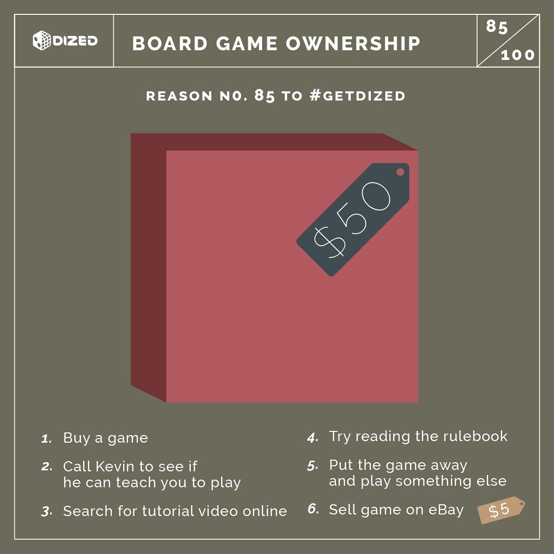 getDized's tweet image. Reasons to #GetDized 85. I know I&apos;m guilty of this one. igg.me/p/2165759/twtr…