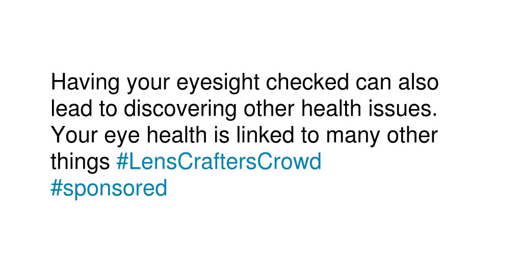 cari_r_85's tweet photo. What has Crowdtap’s LensCrafters® program taught you about eyesight? #LensCraftersCrowd #sponsored https://t.co/4E8LRRGAbP