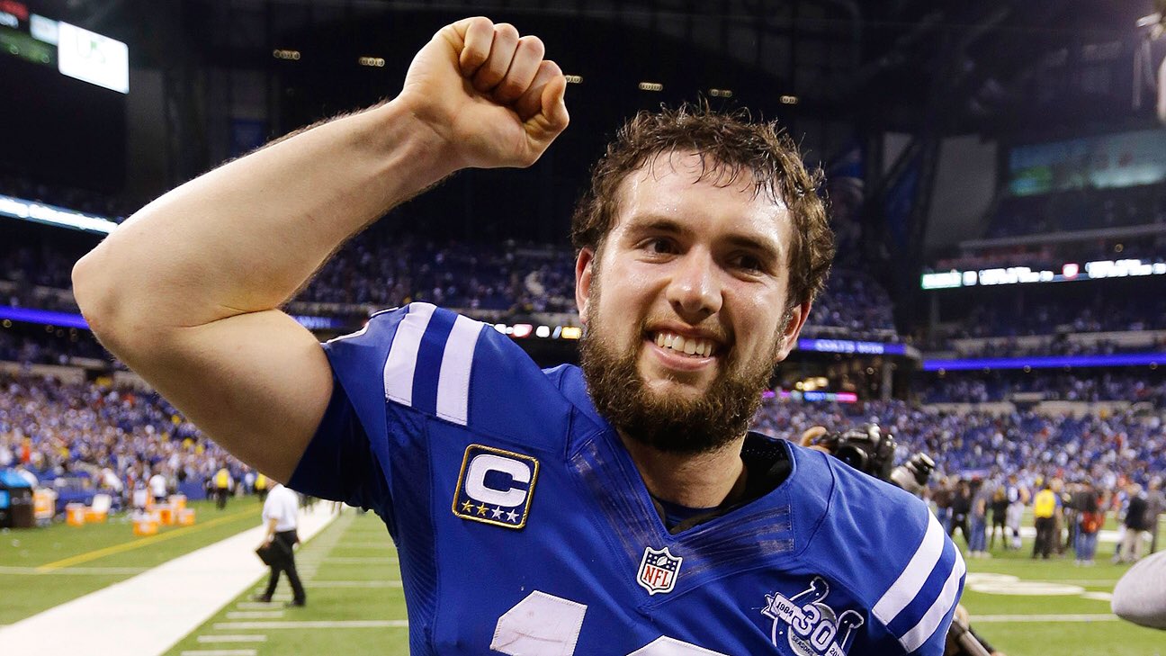 Happy birthday to Andrew Luck! 
please come back soon :( 