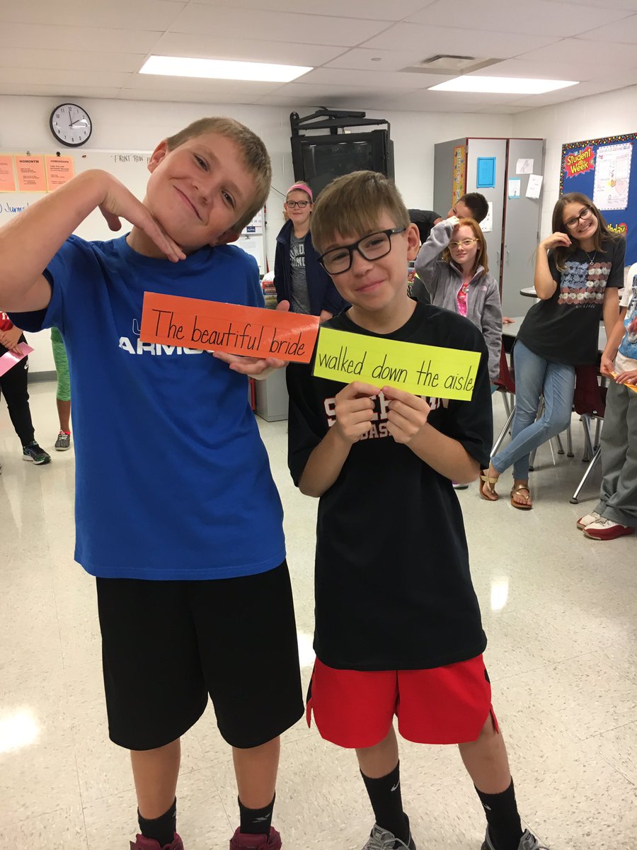 5th graders learning about sentences! <a href="/ThornvilleElem/">Thornville Elem</a> <a href="/perkinsNLSD/">Supt. Perkins</a>
