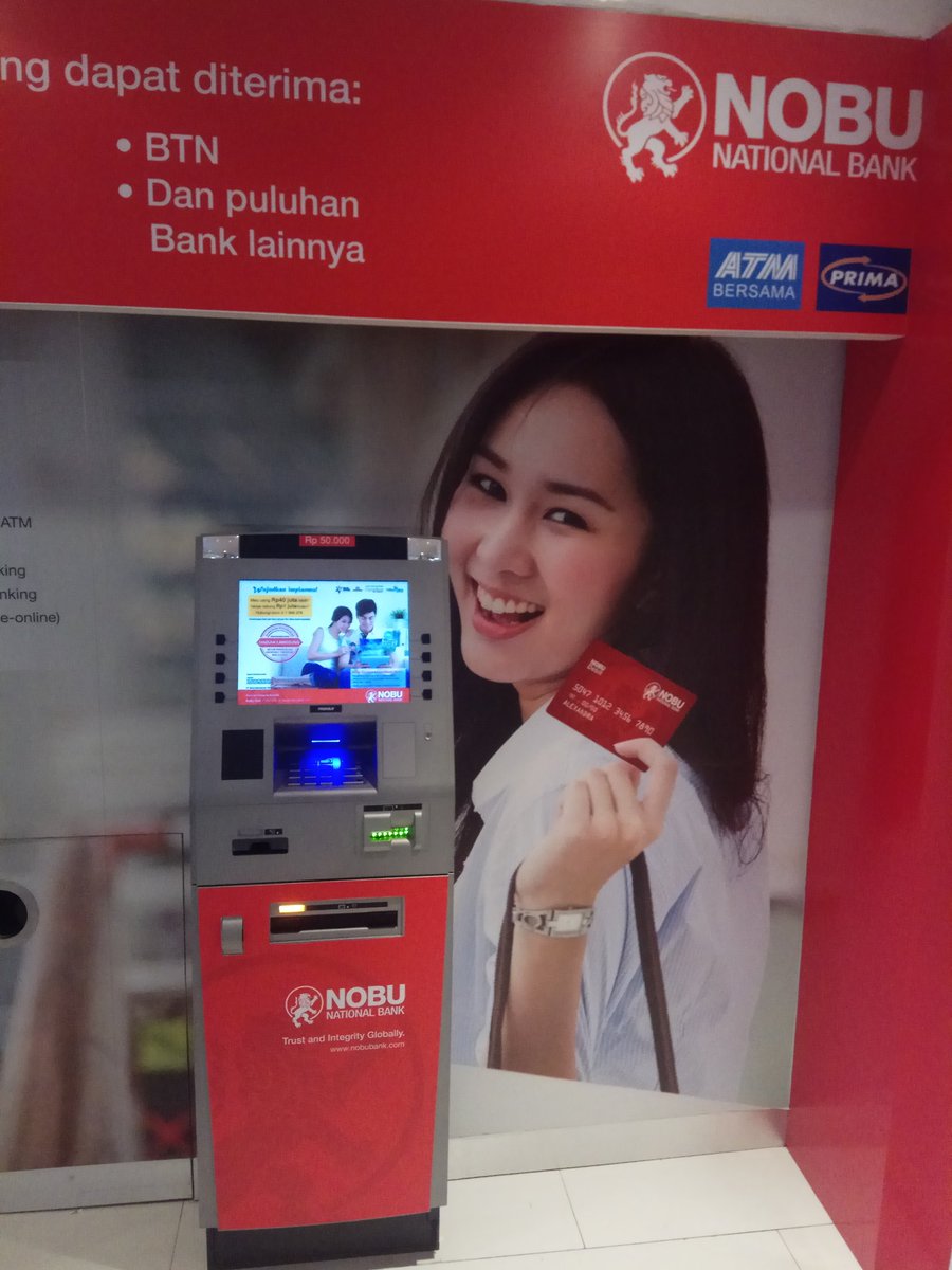 elzafir's tweet photo. Jangan pernah gunakan @BankNobu. Kartu ATM saya ditelan sebelum memasukan PIN. Saya rugi waktu, dan terlantar tanpa uang. #nobubank #boikot https://t.co/0nAXJqgJCA