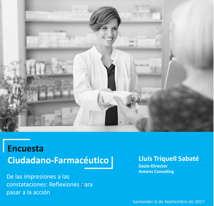 AntaresConsult's tweet photo. Encuesta Ciudadano-Farmacéutico. De las impresiones a las constataciones: Reflexiones para pasar a la acción 
https://t.co/GsCx59deik https://t.co/JKe5V03Wgu