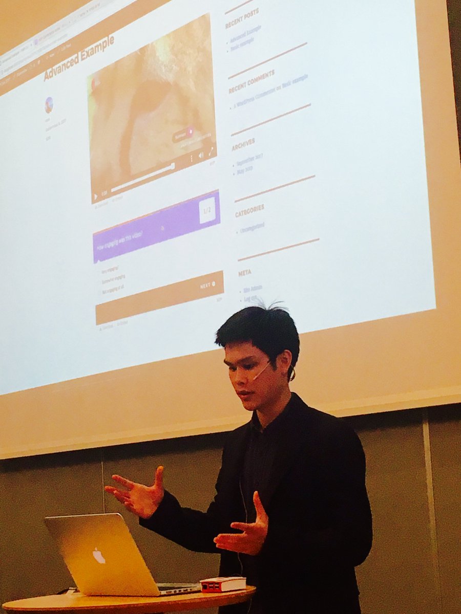 LafoolanID's tweet photo. Timothy showing us the mystery behind xAPI and LRS for H5P interactions #H5PCon #H5P https://t.co/QLHMCAoqt3