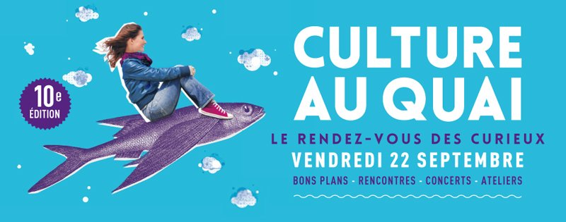 Venez nous rencontrer! RDV les 23-24 septembre à <a href="/Cultureauquai/">Culture au Quai</a> bassin de la Villette à Paris: spectacles, débats, ateliers, concerts... 🎭🎧