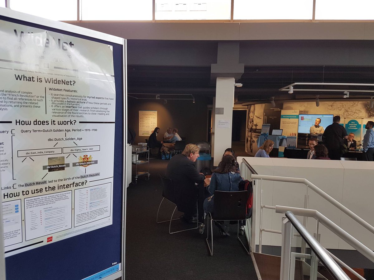 WideNetSearch's tweet image. Interactive semantically-enhanced search? Find our demo and poster at the top of the stairs @SemanticsConf #semantics2017