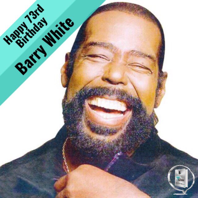 Happy Birthday Barry White... 