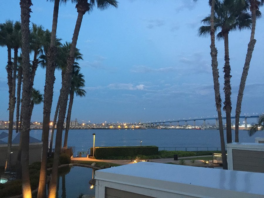 ExpertusONE's tweet photo. Sunset dinner cruise in San Diego @ #ExpertusSummit17. Such a pleasure spending time with our valued customers! #CustomerSuccess #eLearning https://t.co/u0nqmbNF7b