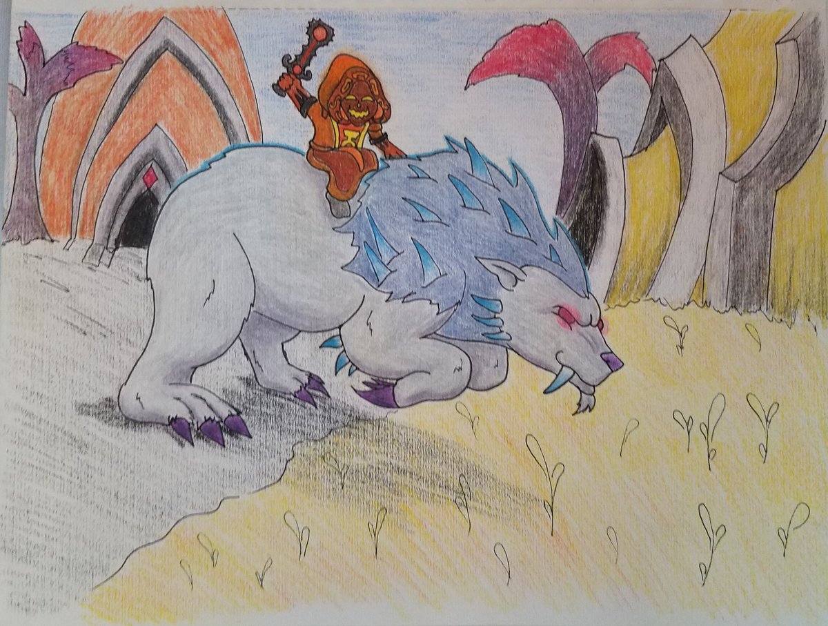 WanderingDruidz's tweet photo. Content is more fun with a friend! #friendship #macaree #warcraft #druid #mage #SketchADay #sketchdaily https://t.co/6zF8oMwHdC