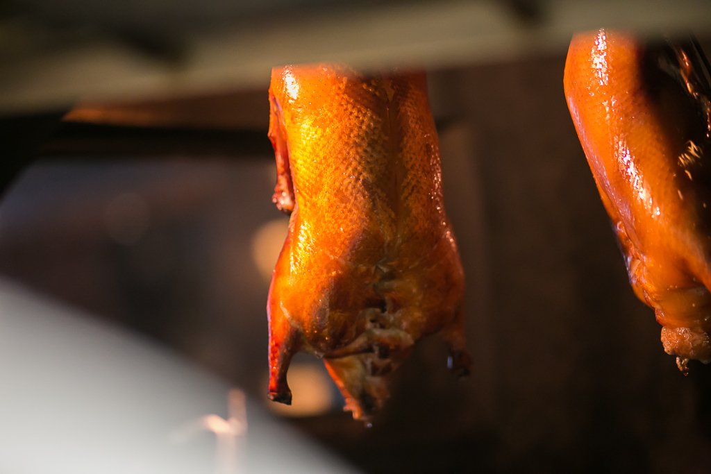 Our Duck &amp; Champagne menu celebrates Chef Tong’s signature dish, the Cherry wood roasted Peking duck spr.ly/60108LQxa