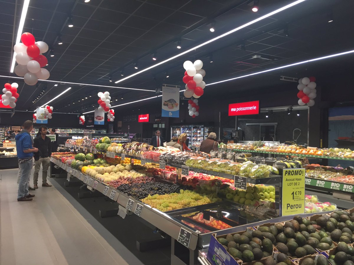 AurelieCassis's tweet photo. 2ème magasin Auchan supermarché sur Lyon dans le 5ème #Champvert ! Bravo aux équipes pour ce beau magasin 👍 https://t.co/WD1DWmh2mo